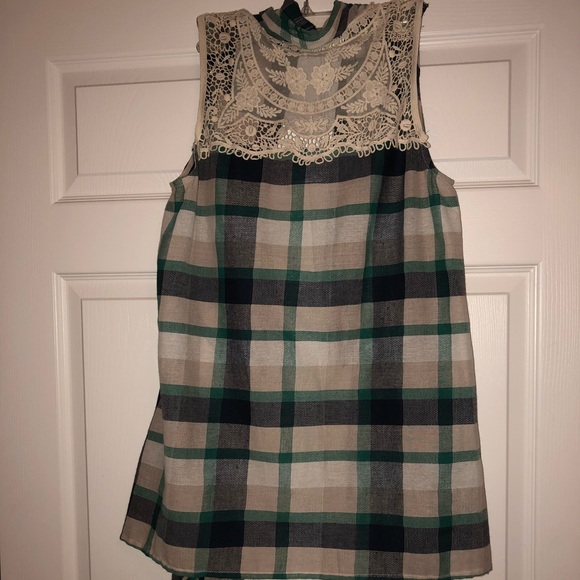 Boutique plaid, long vest - Picture 2 of 3